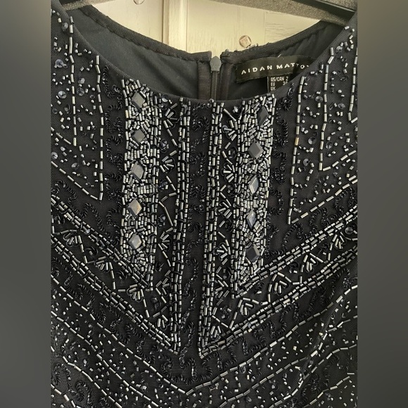 Aidan Mattox Navy Sequins Dress - Picture 6 of 6